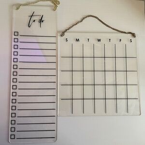 Target Acrylic Dry Erase Calendar + To-Do Board Set